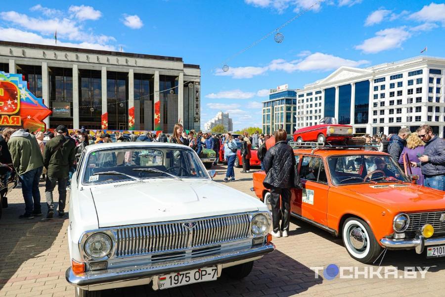 Ретро Минск. Октябрьская площадь.