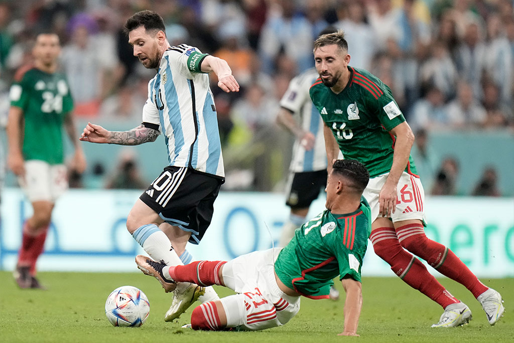 Аргентина победила Мексику в матче ЧМ-2022