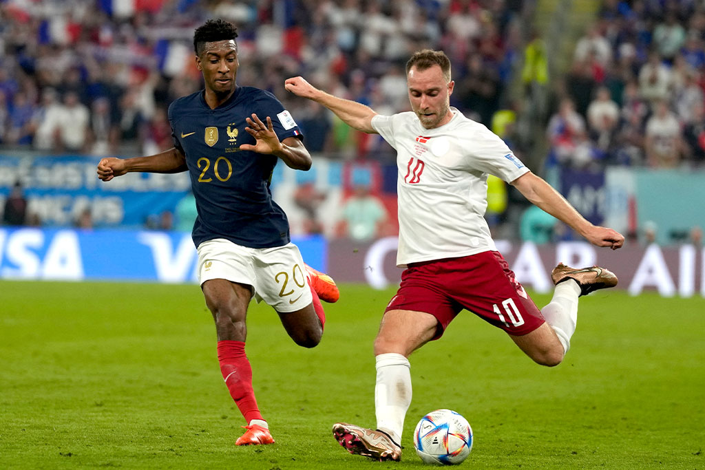 Франция победила Данию в матче ЧМ-2022