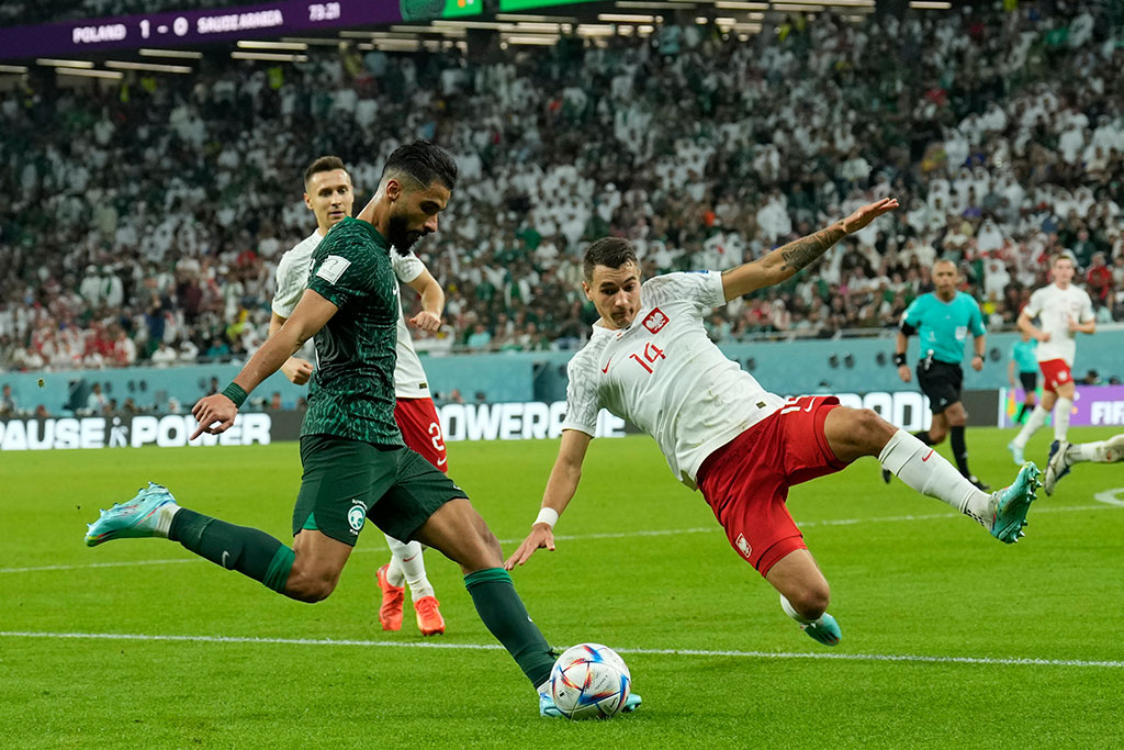 Польша победила Саудовскую Аравию в матче ЧМ-2022