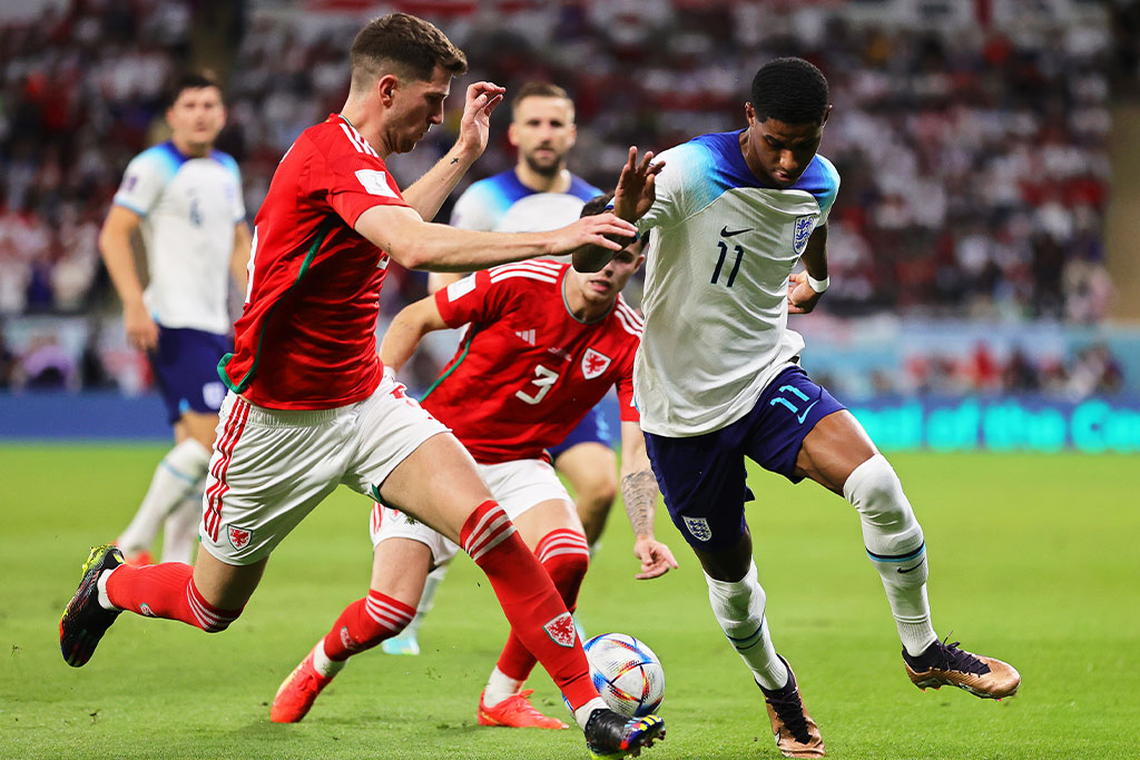 Англия победила Уэльс в матче ЧМ-2022