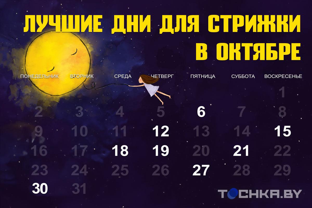 Лунный календарь стрижек на октябрь-2023 | tochka.by
