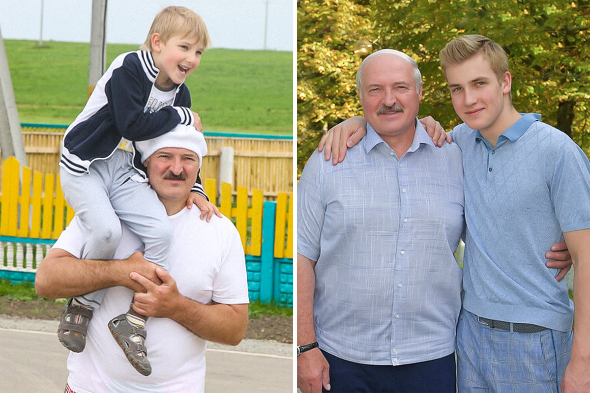 Дети лукашенко фото. Коля Лукашенко 2022.