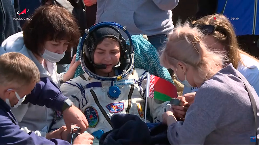 Первая женщина-космонавт Беларуси