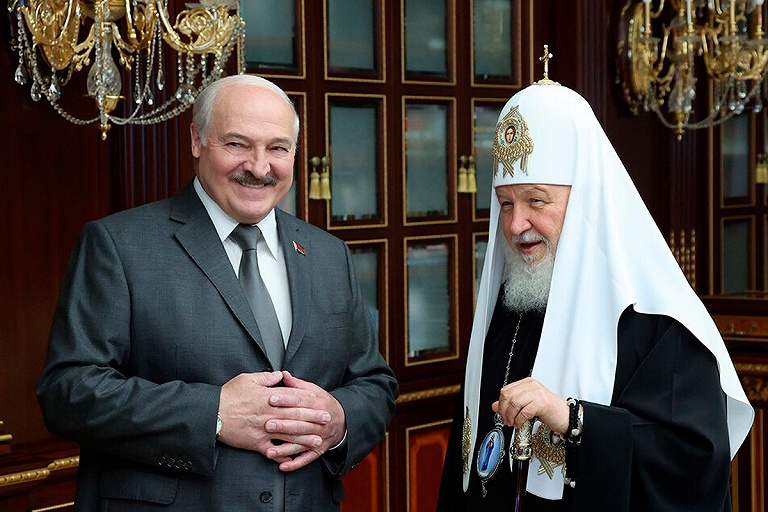 Лукашенко на встрече с Патриархом Кириллом: мы выдержим любое давление