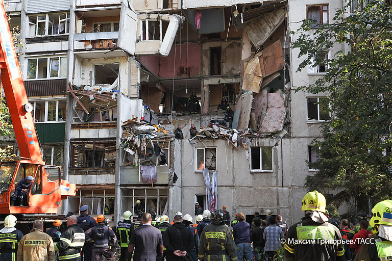 Из-за взрыва газа в доме в Балашихе погибло семь человек