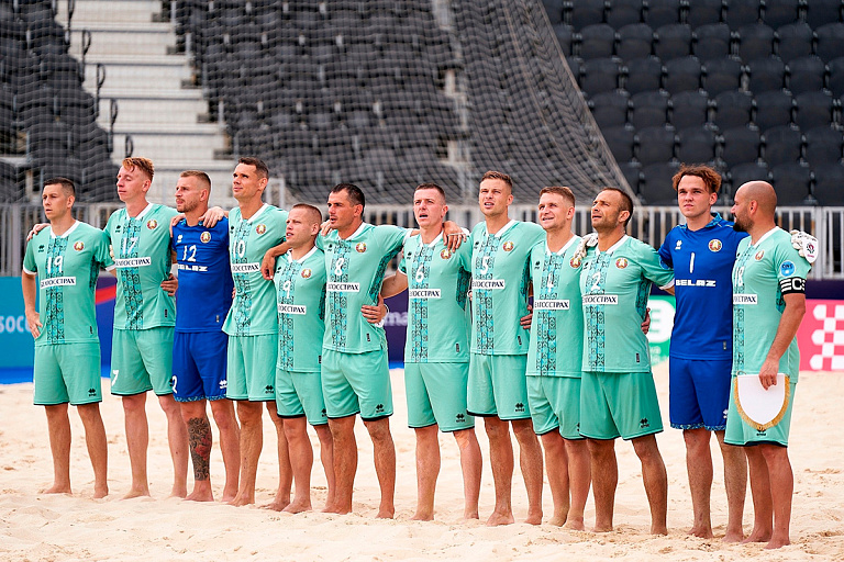 Сборная Беларуси по пляжному футболу не вышла в финал чемпионата мира