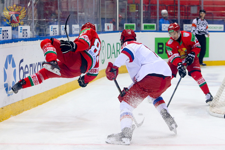 Российские хоккеисты объяснили отказ от призов турнира в Минске