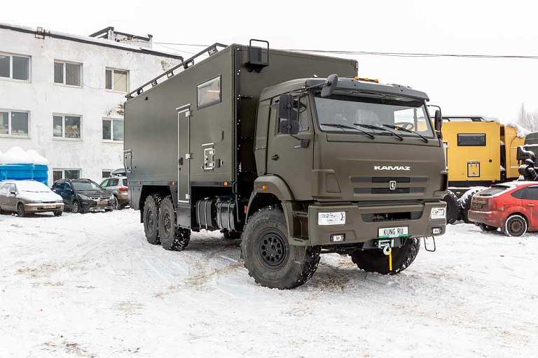 КамАЗ переделали под люксовый автодом – вот как это выглядит