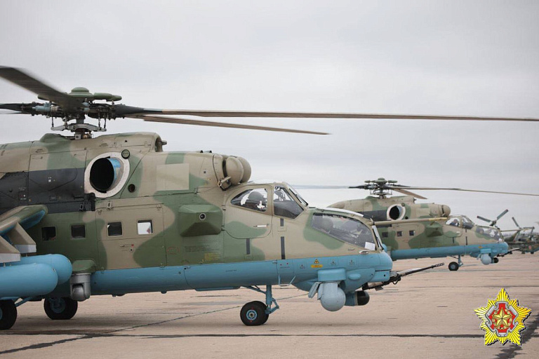 Беларусь получила из России очередную партию вертолетов Ми-35М – Минобороны