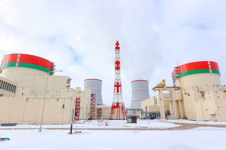 За год БелАЭС выработала более 50% использованной электроэнергии в Беларуси