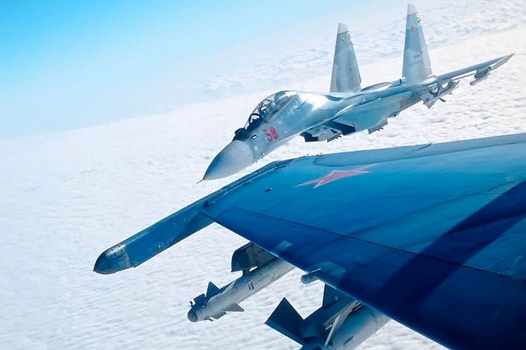 Российские самолеты патрулируют белорусскую границу – Минобороны
