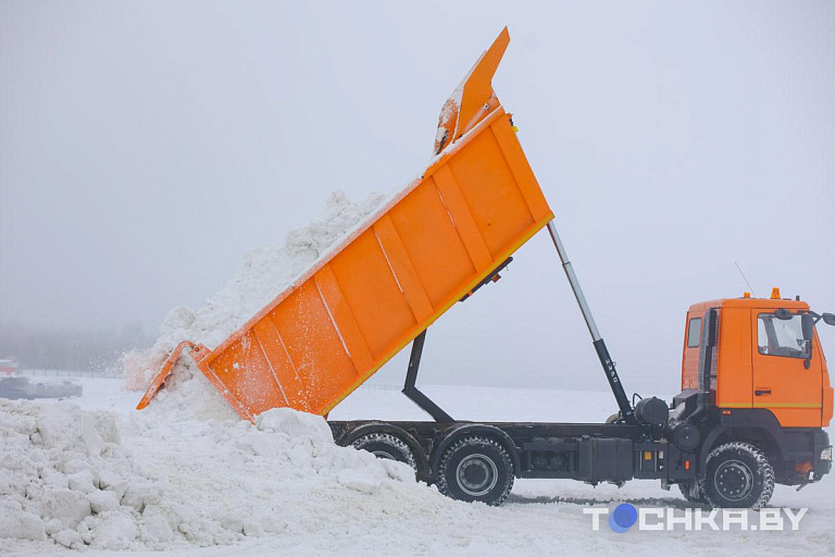 Стало известно, где в Минске построят снегоплавильные пункты