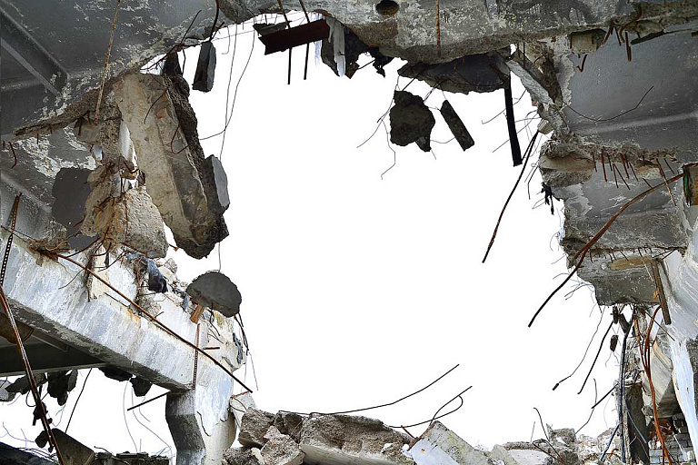 В Гродненской области МЧС эпично взорвало здание – видео
