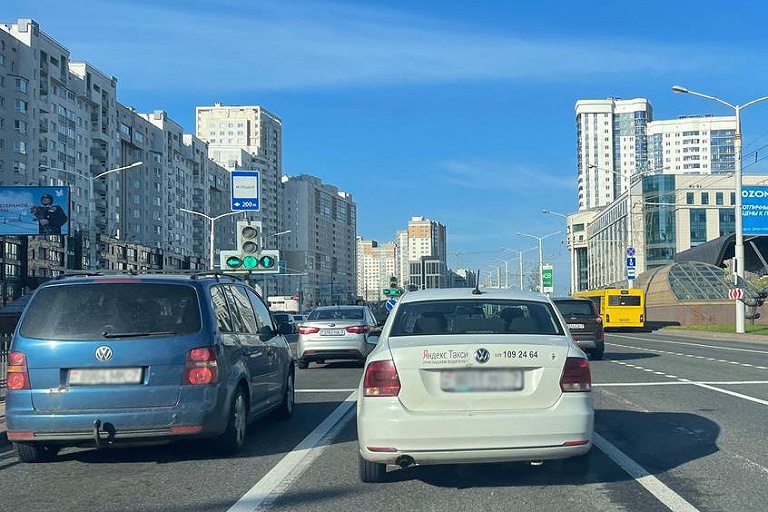 ГАИ: на проспекте Дзержинского изменилась схема дорожного движения