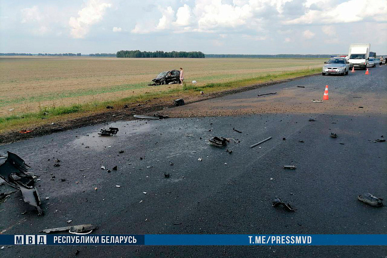 Две женщины погибли в ДТП в Гомельской области