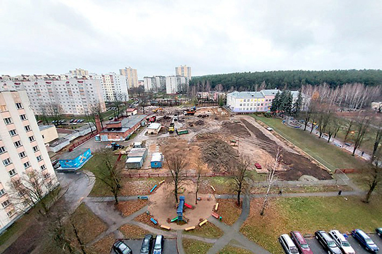 В Минске приступили к строительству нового детского сада