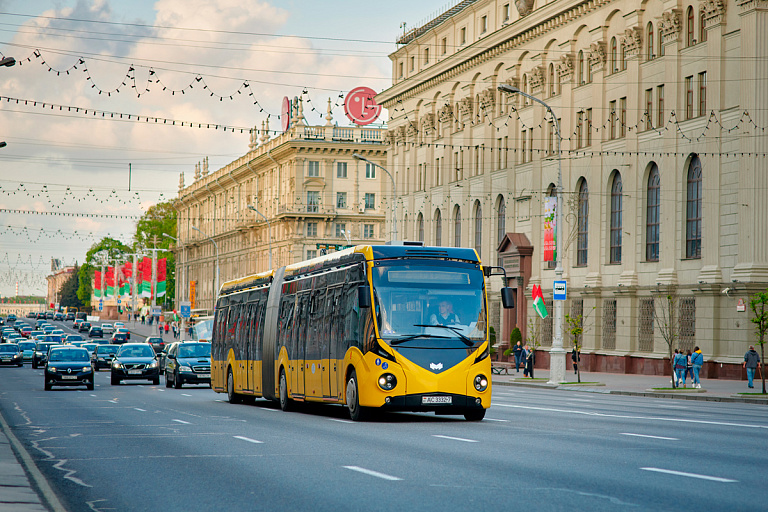 На улицах Минска появится более 100 новых автобусов и троллейбусов