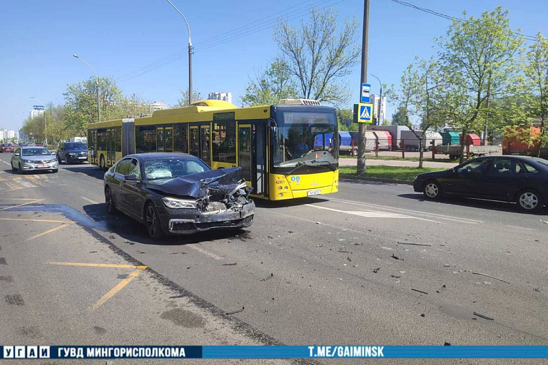 ДТП с участием нетрезвого водителя случилось в Минске