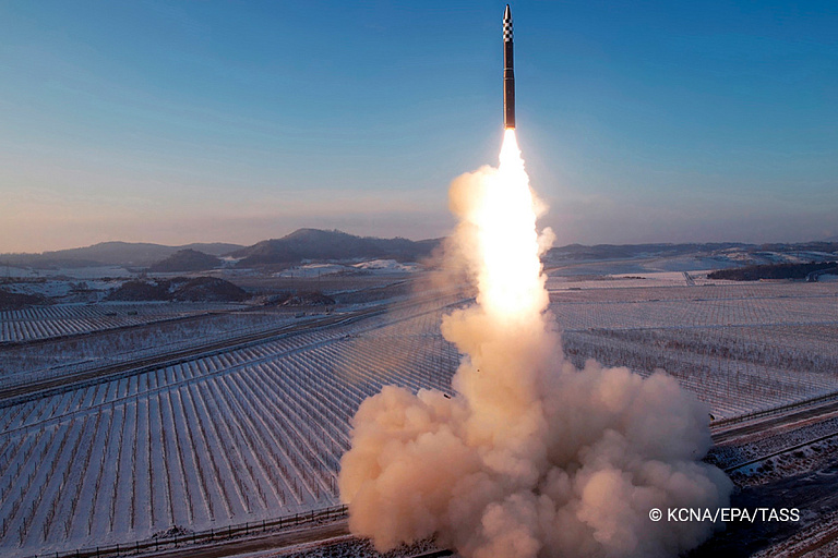 Северная Корея заявила об успешном испытании гиперзвуковой ракеты