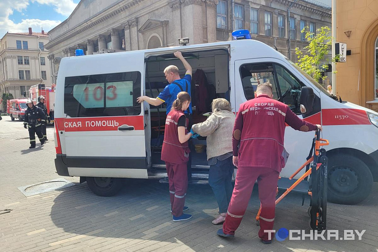 В центре Минска горела квартира: спасли женщину – видео