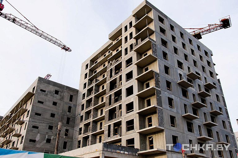 Стало известно, сколько квартир построили в Беларуси с начала года