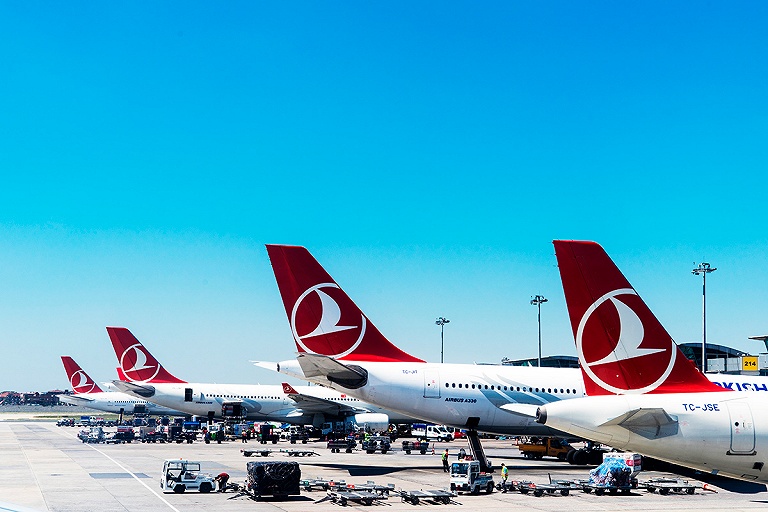 Turkish Airlines не будет летать в Минск до конца октября