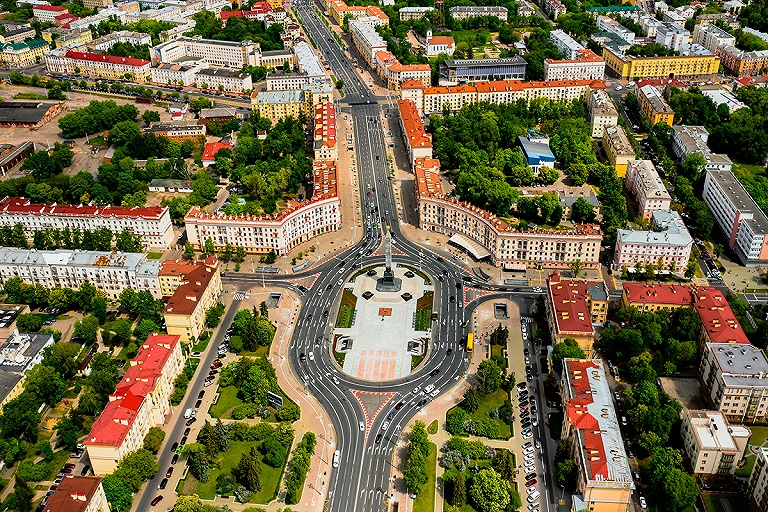 Где в Минске перекроют движение 23 июля – карта