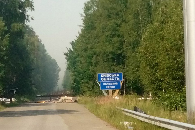 Леса в Украине горят уже два дня – и огонь вплотную подошел к Беларуси