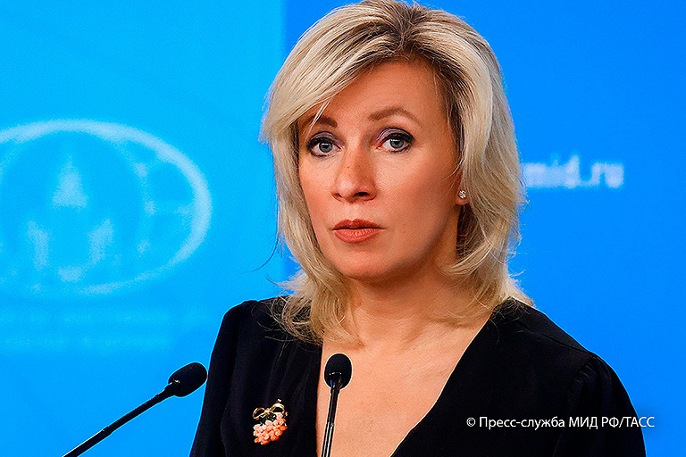 Захарова заявила, что Россия не отказывалась от переговоров с Украиной