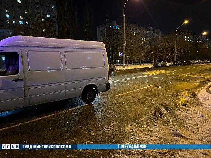 Пьяный водитель сбил женщину на пешеходном переходе в Минске