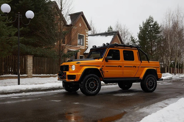 В Москве продают редкий пикап Brabus 700 Adventure за $850 тысяч