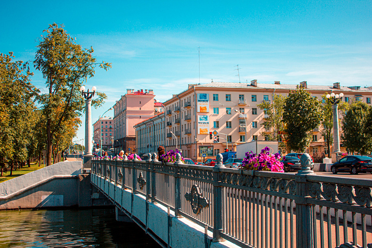 В ночь на четверг в Минске закроют мост через Свислочь