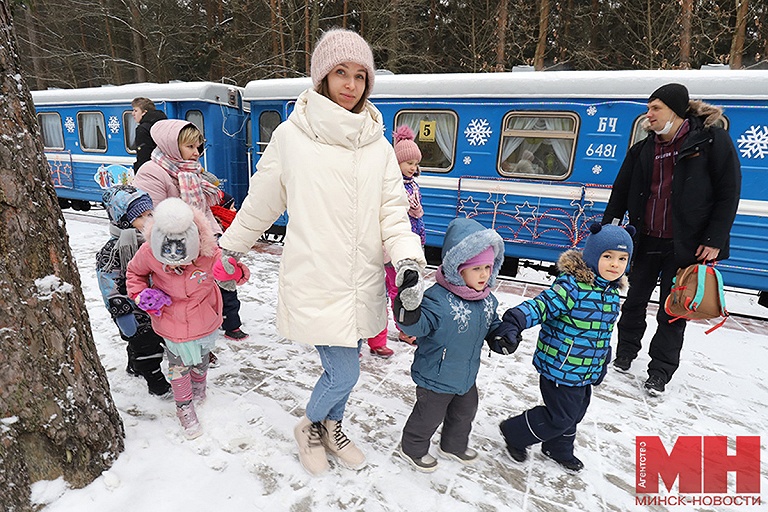 "Новогодний экспресс" на Детской железной дороге стартует с 23 декабря