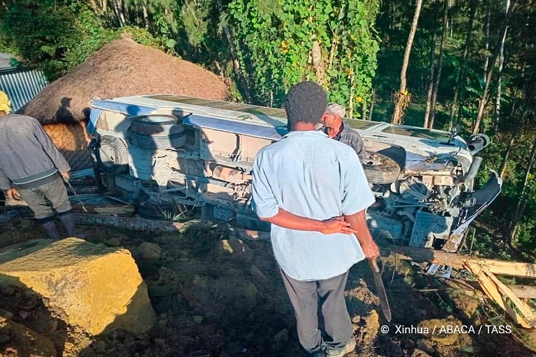 Из-за оползня в Папуа-Новая Гвинея погибли более 300 человек