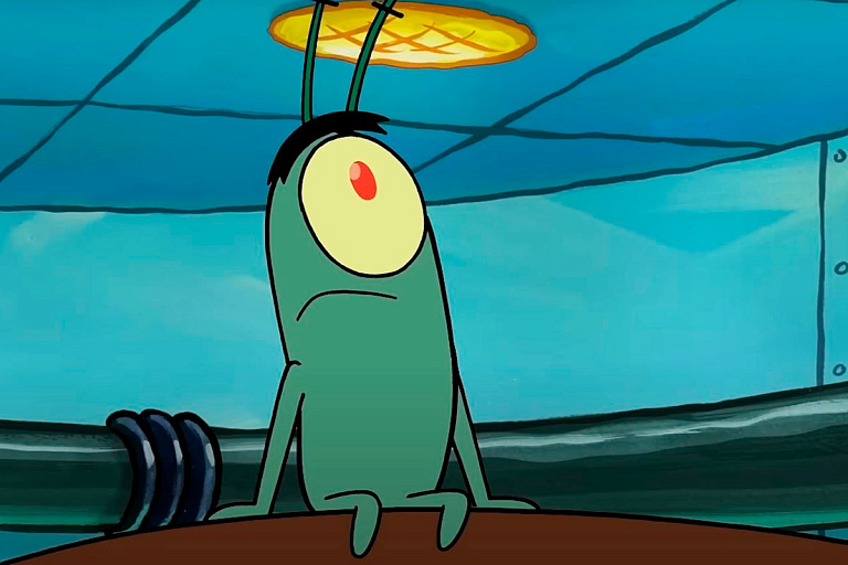 Netflix расскажет историю легендарного Планктона из "Губки Боба"