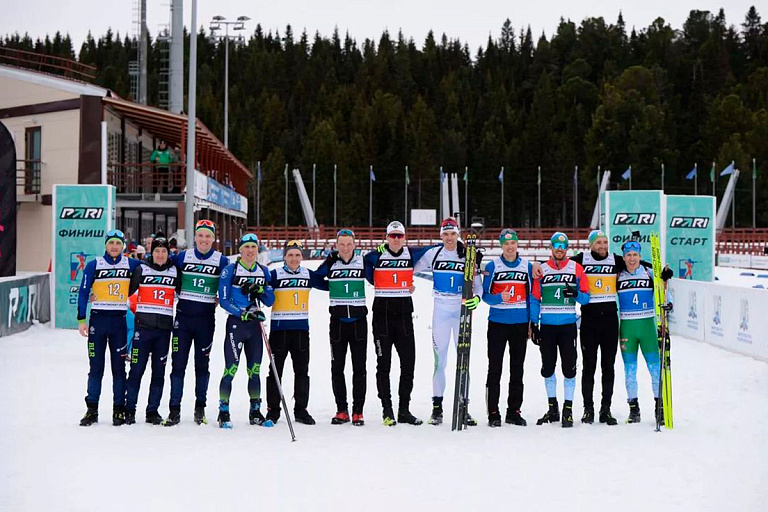 Белорусы завоевали медаль в эстафете на чемпионате России