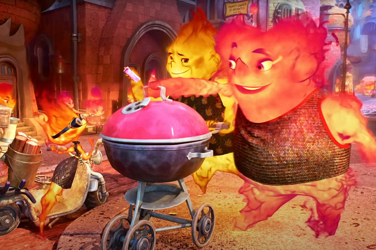 Pixar показали новый трейлер мультфильма "Элементаль"