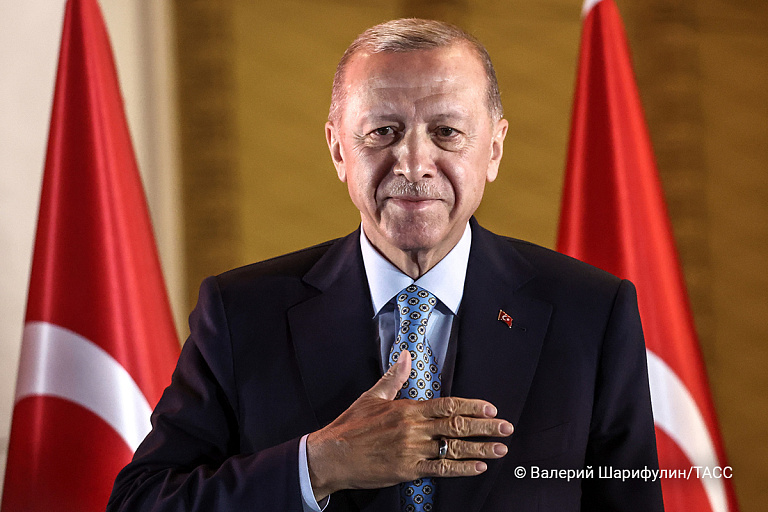 Реджеп Тайип Эрдоган официально вступил в должность президента Турции
