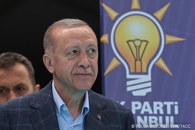 Реджеп Эрдоган лидирует на президентских выборах в Турции