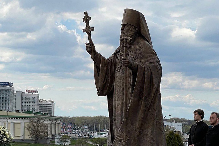 В Минске открыли памятник митрополиту Филарету – и вот как он выглядит