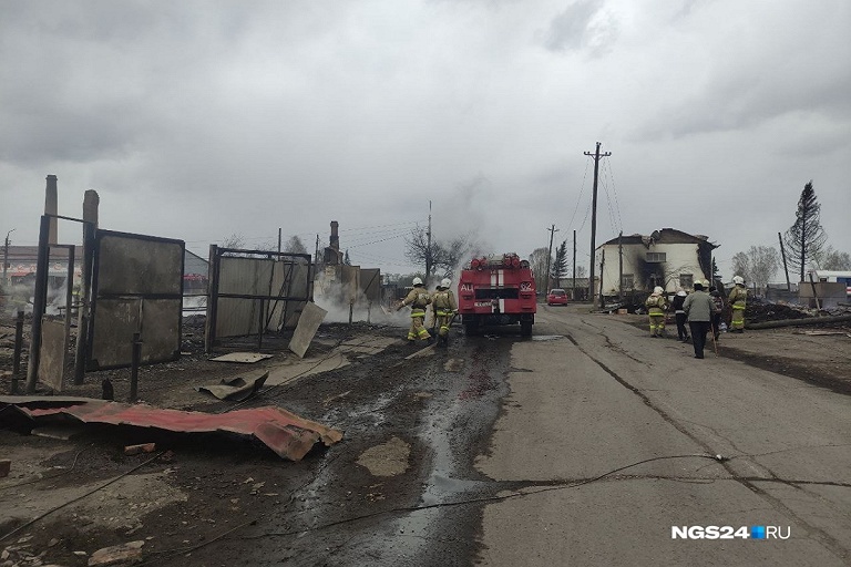 Пожары в Красноярском крае: уже уничтожено почти 500 домов