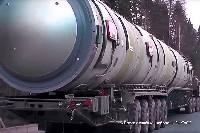 Российский ракетный комплекс "Сармат" скоро станет на боевое дежурство