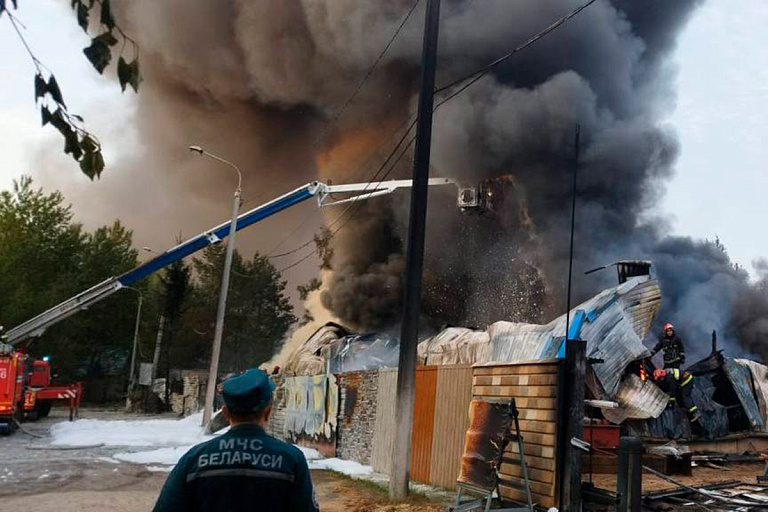 Пожар на химскладе в Колодищах: появились подробности расследования