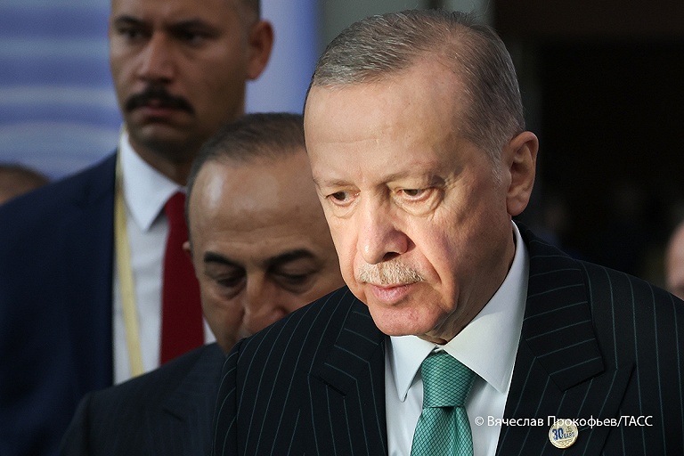 Эрдоган заявил, что надеется провести переговоры с Путиным