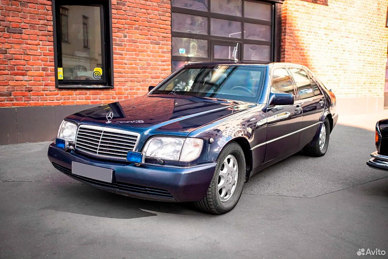 В России продают бронированный Mercedes бывшего премьер-министра