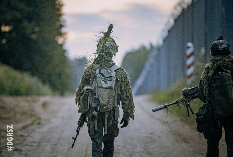 Польша разместила снайперов на границе с Беларусью