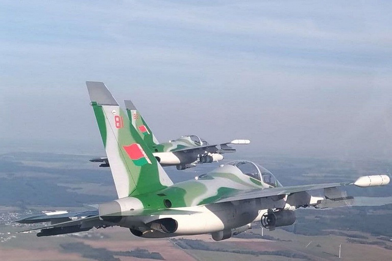 Военные Беларуси и России начали совместную тренировку ВВС и войск ПВО