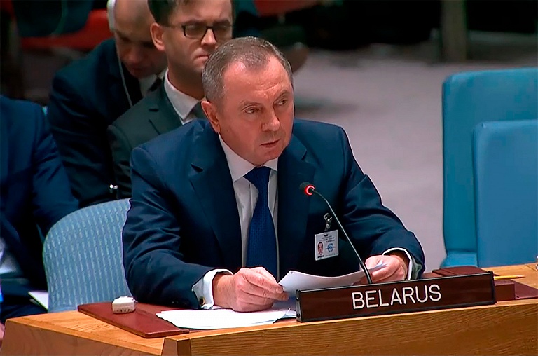 Белорусских солдат в Украине нет: Макей выступил на Совбезе ООН