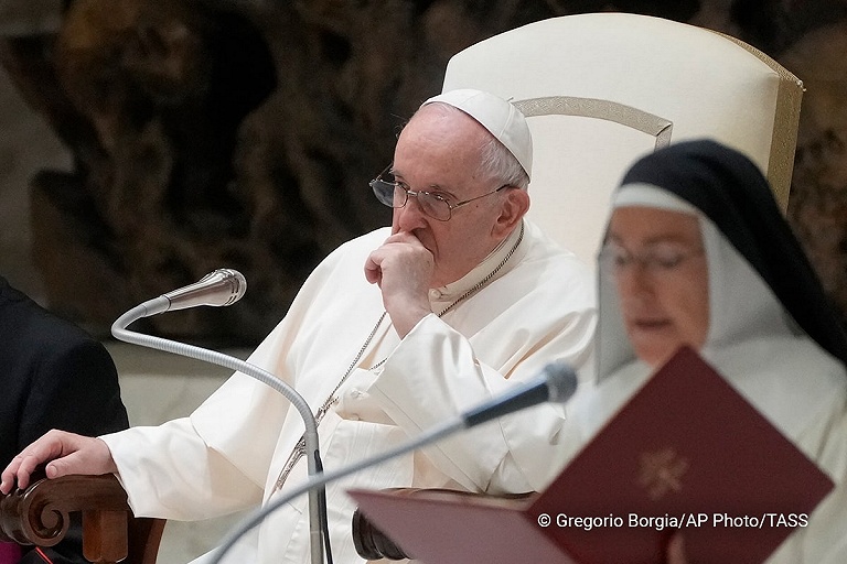 Папа Римский недоволен давлением со стороны Зеленского